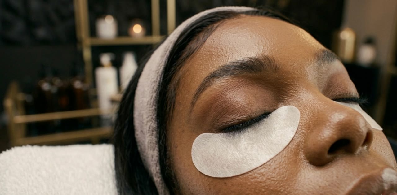 Avant la pose : regard au repos avec patchs préparatoires